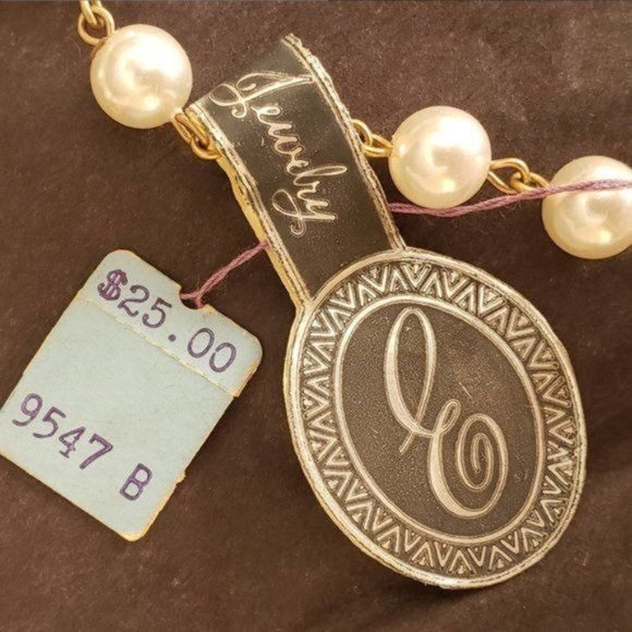 Genuine NWT Vintage 1940's Mid-Century EISENBERG PEARLS 4-Strand Pearl Belt - Picture 11 of 11